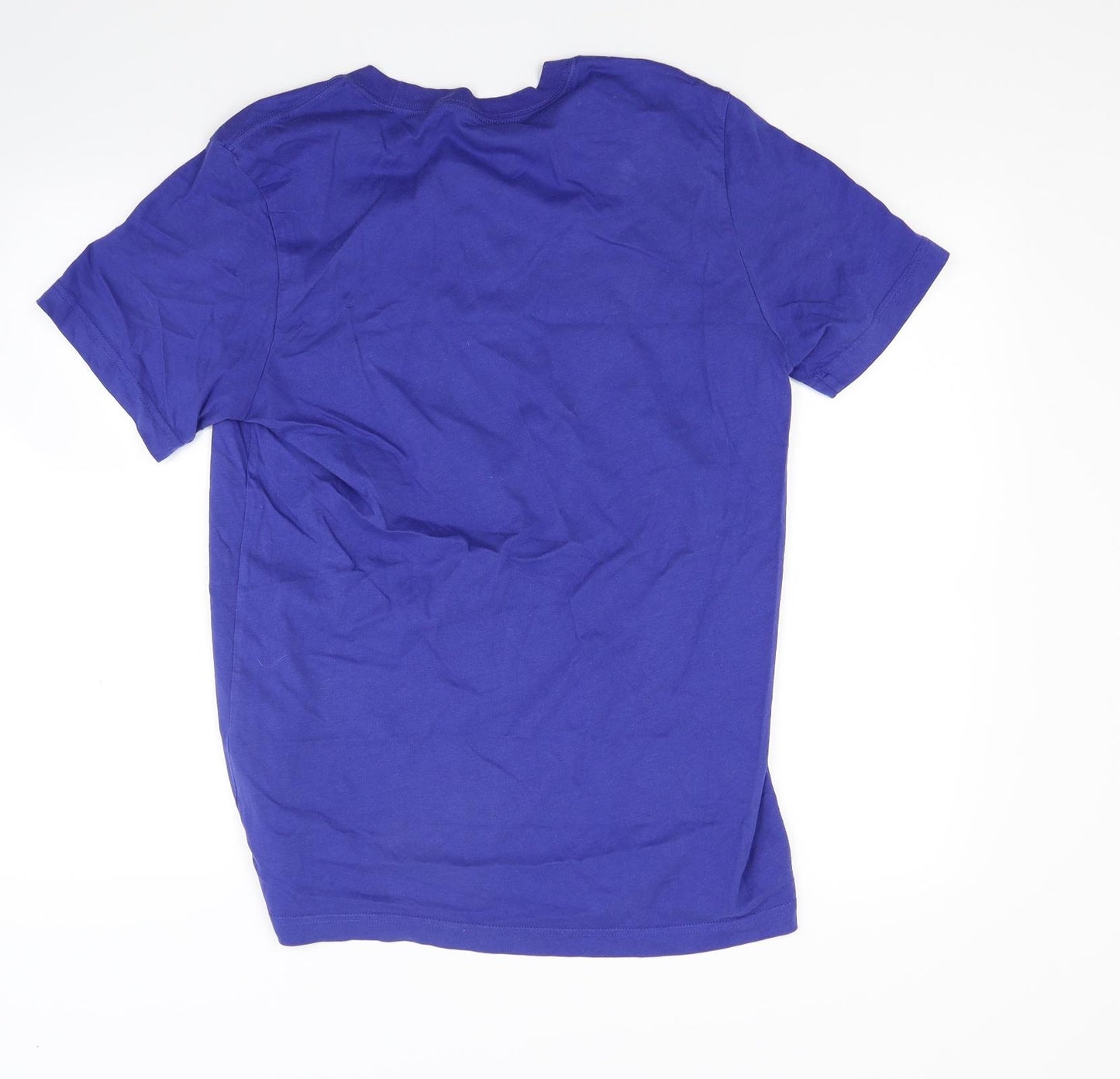 adidas Mens Blue  Jersey  T-Shirt Size M