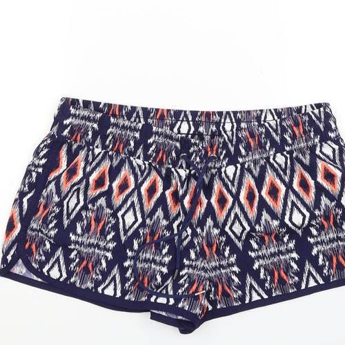 Tom Franks Womens Blue   Hot Pants Shorts Size M