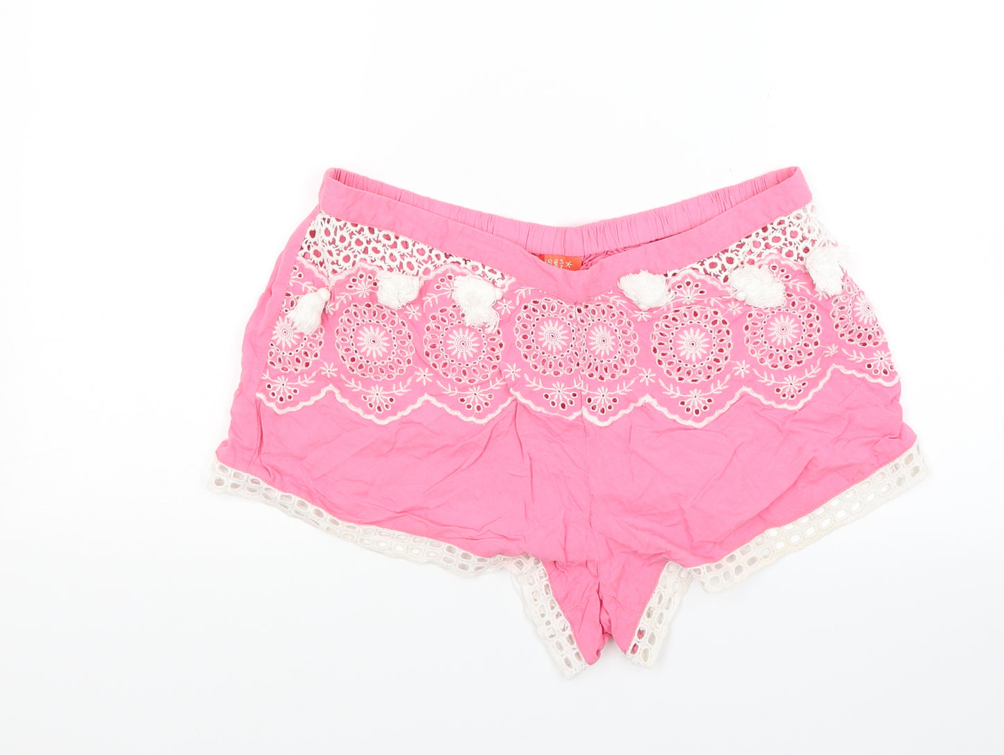 River Island Womens Pink   Hot Pants Shorts Size M