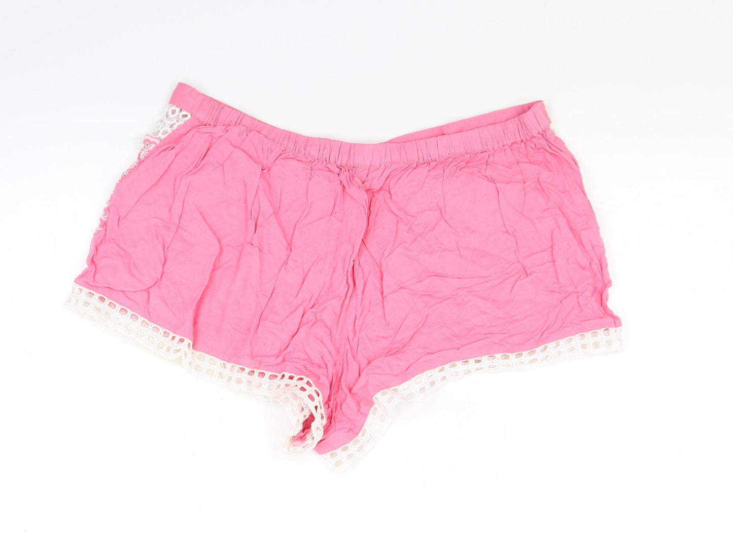River Island Womens Pink   Hot Pants Shorts Size M
