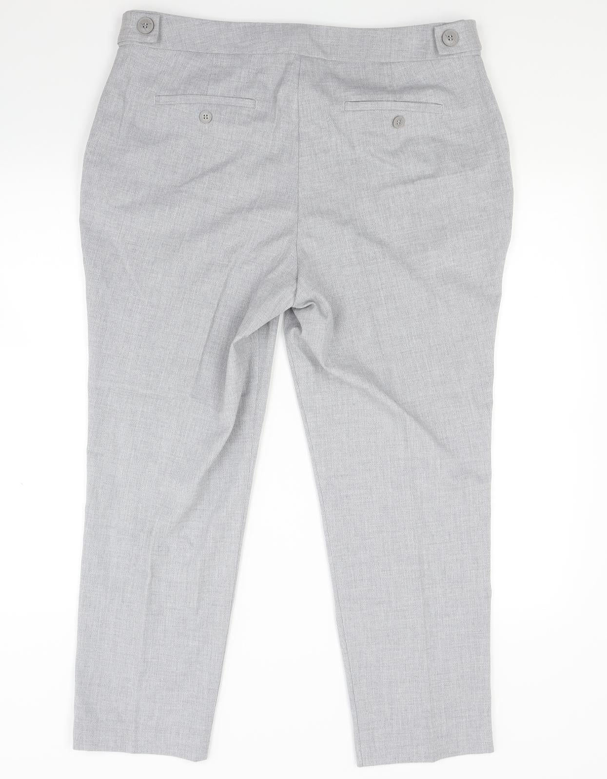 NEXT Womens Grey   Sweatpants Trousers Size 16 L23 in