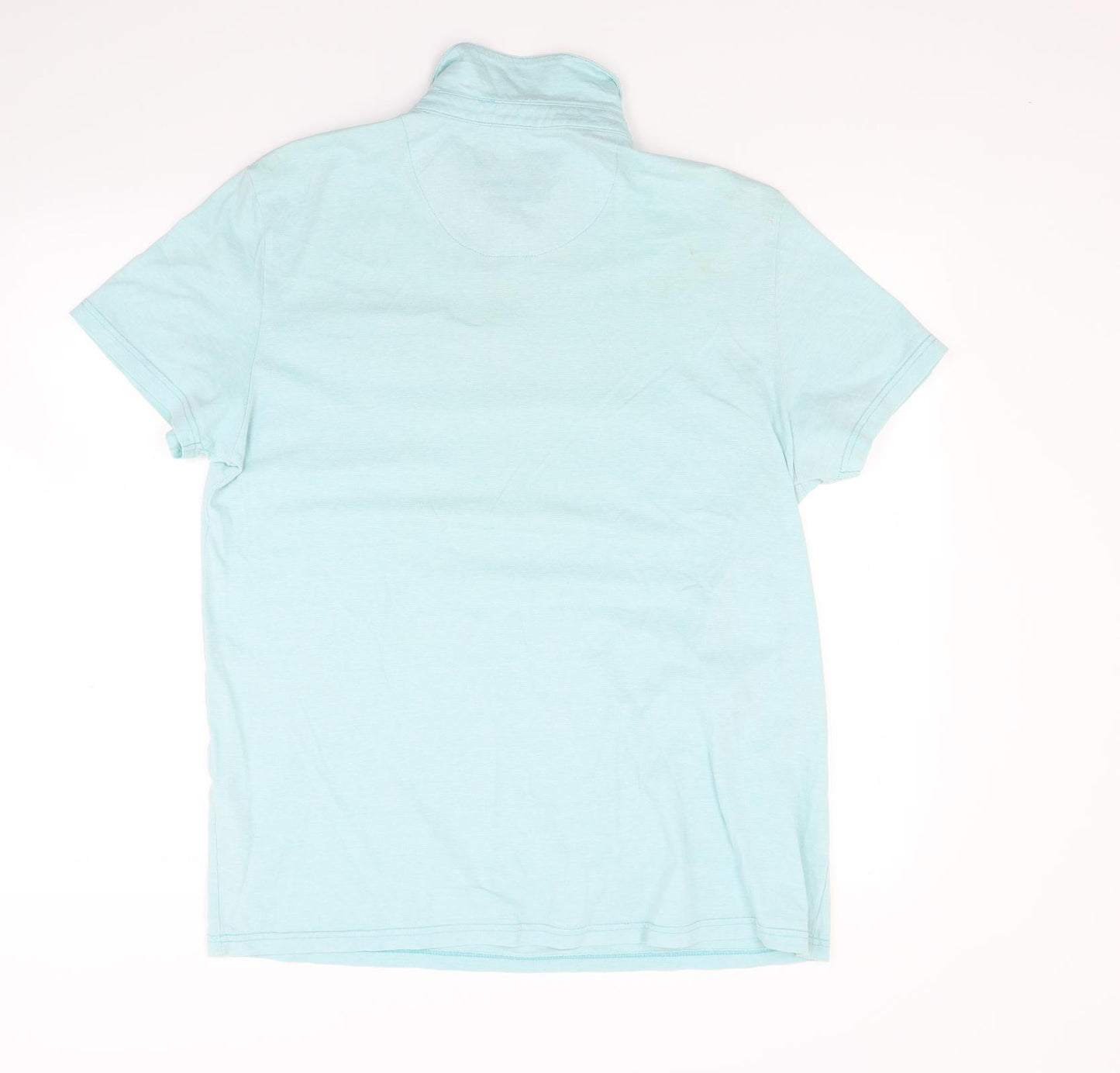 F&F Mens Green  Jersey  Polo Size L