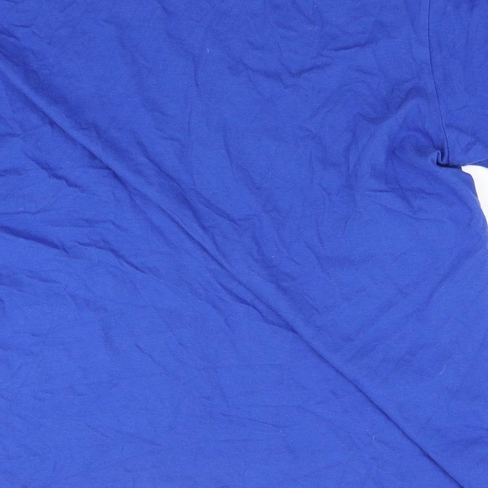 Nike Mens Blue  Jersey  T-Shirt Size M