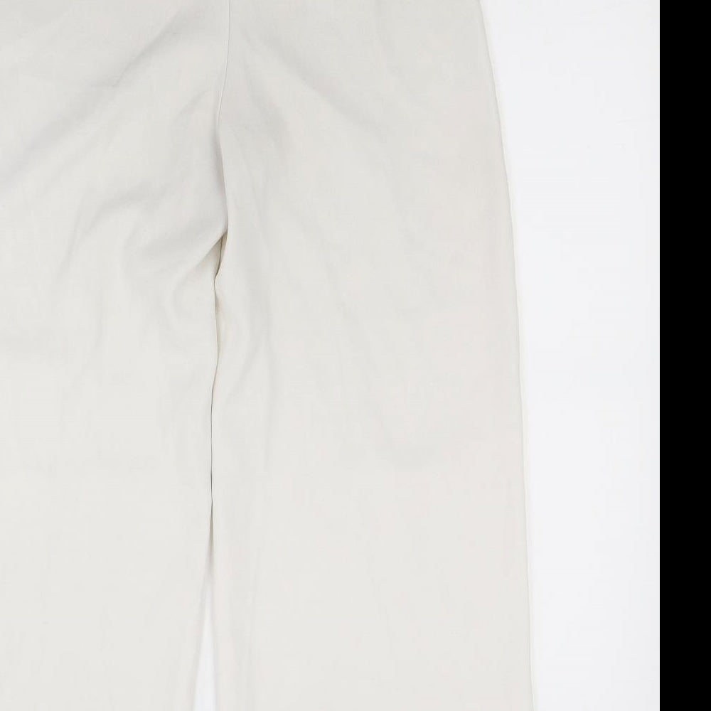 Zara Womens White   Trousers  Size XS L23 in