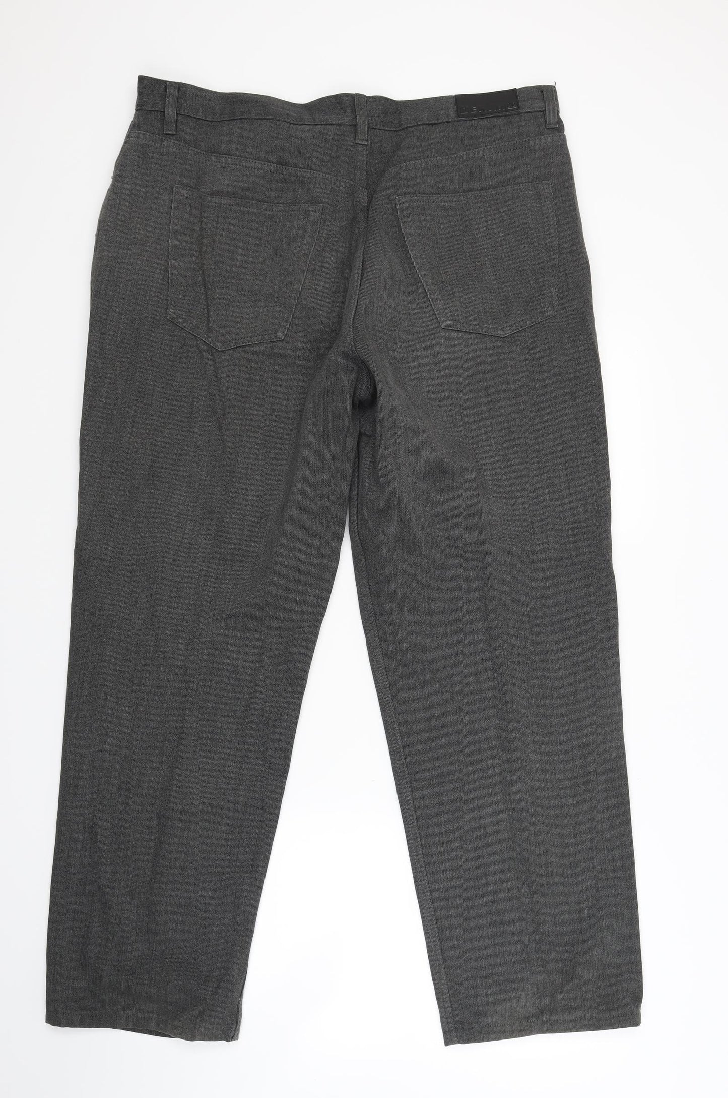 Denim & co Mens Grey   Straight Jeans Size 38 L34 in