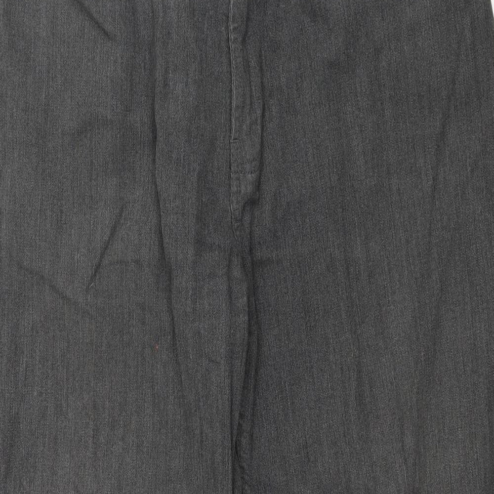 Denim & co Mens Grey   Straight Jeans Size 38 L34 in