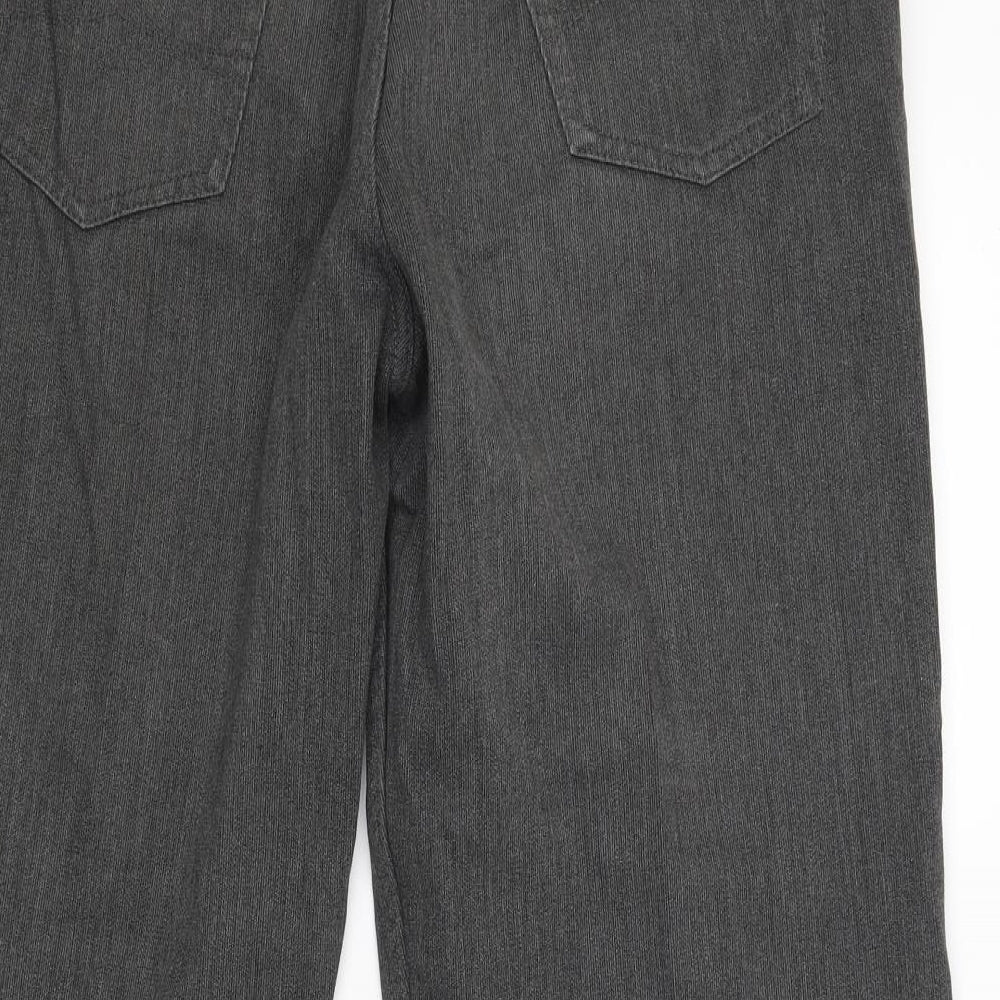 Denim & co Mens Grey   Straight Jeans Size 38 L34 in