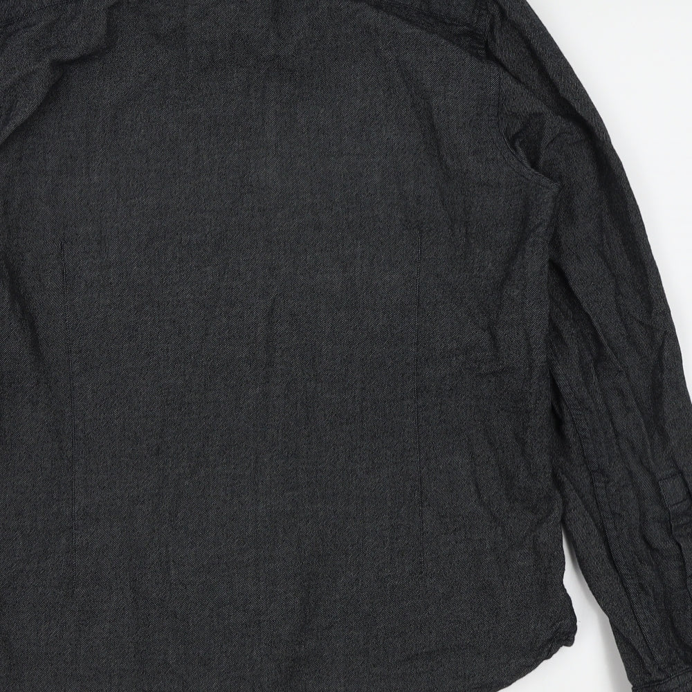 ASOS Mens Black    Button-Up Size S