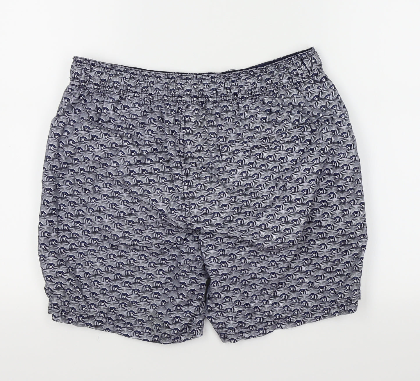 Authentic Casual Wear Mens Blue   Chino Shorts Size M - swim shorts