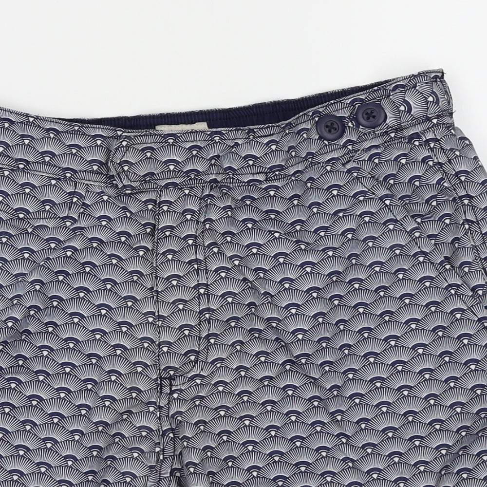 Authentic Casual Wear Mens Blue   Chino Shorts Size M - swim shorts