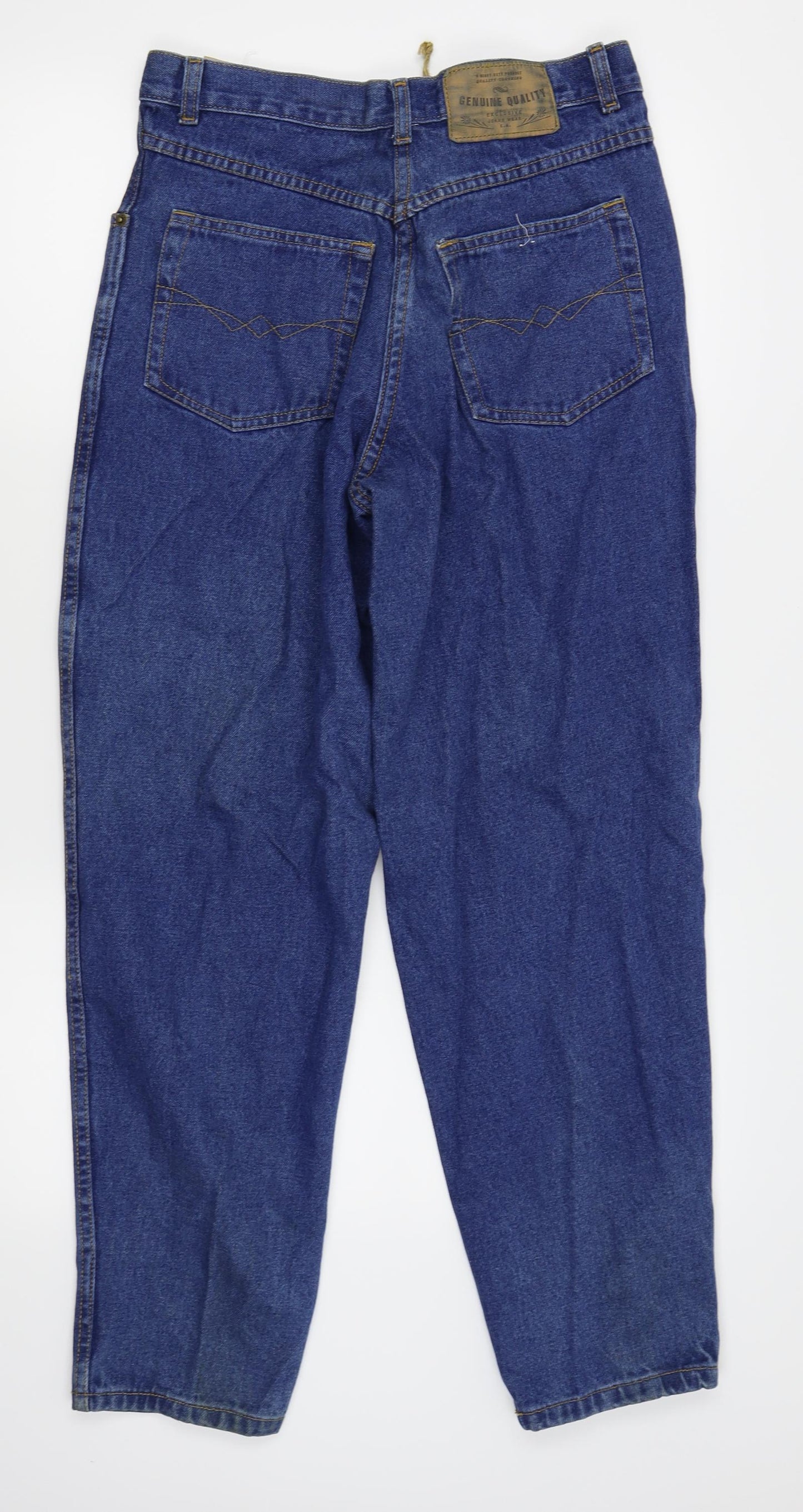 traditional Womens Blue   Straight Jeans Size 14 L27 in