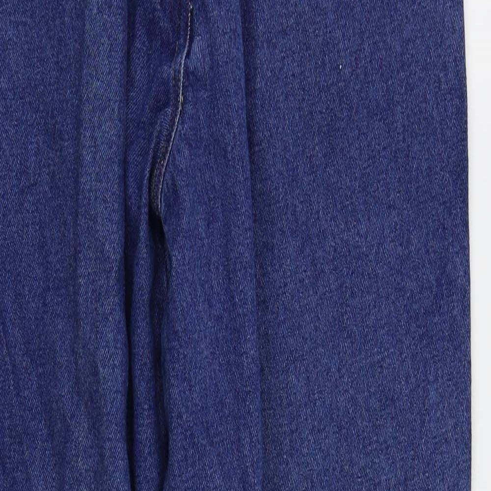 traditional Womens Blue   Straight Jeans Size 14 L27 in