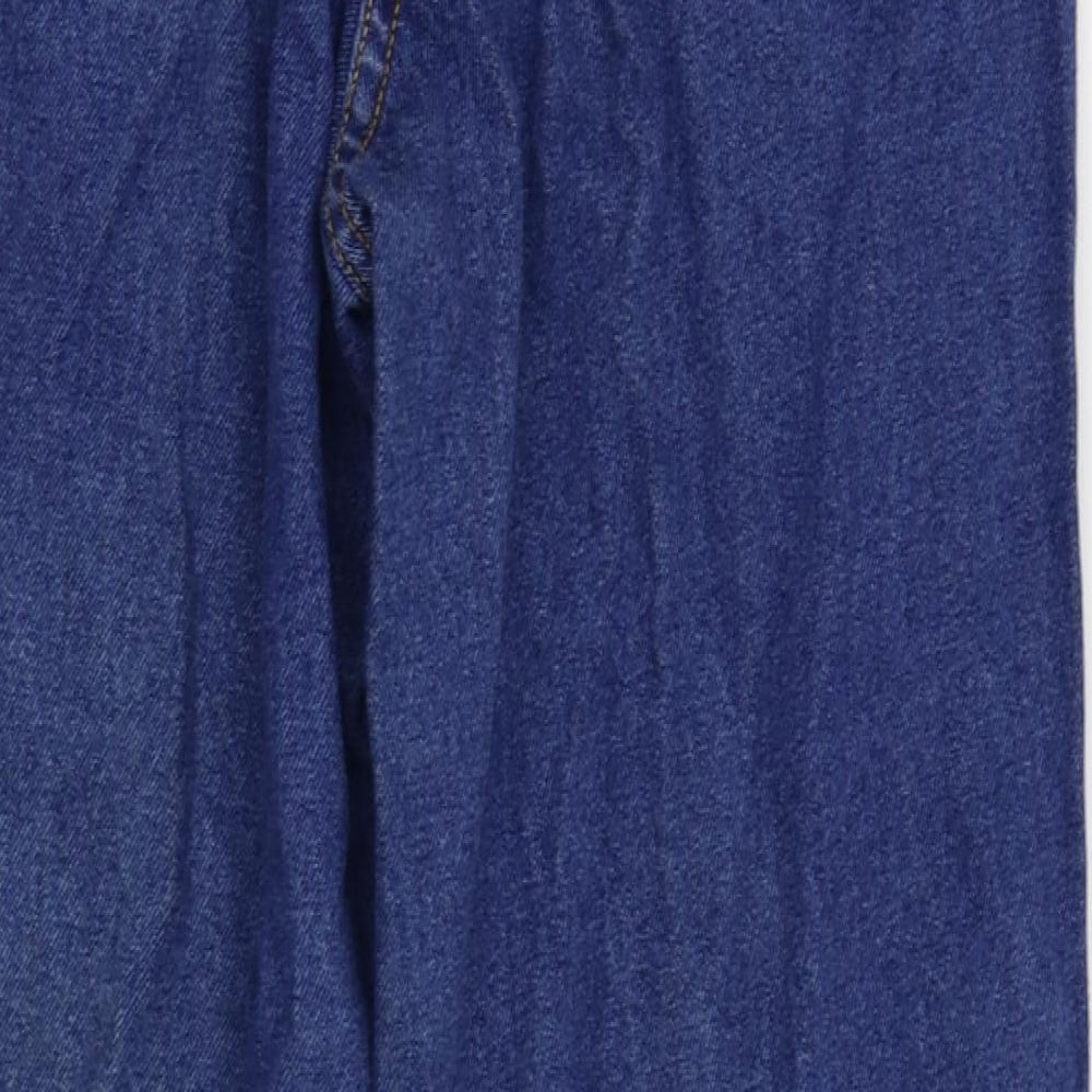 traditional Womens Blue   Straight Jeans Size 14 L27 in