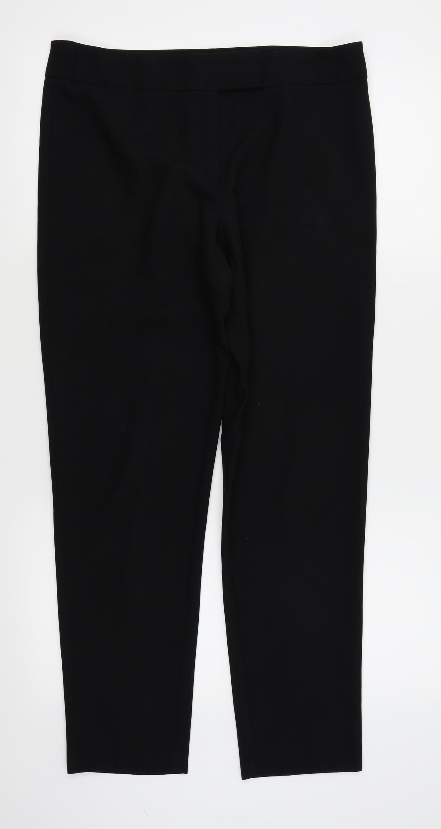 Asda George Womens Black   Trousers  Size 12 L27 in