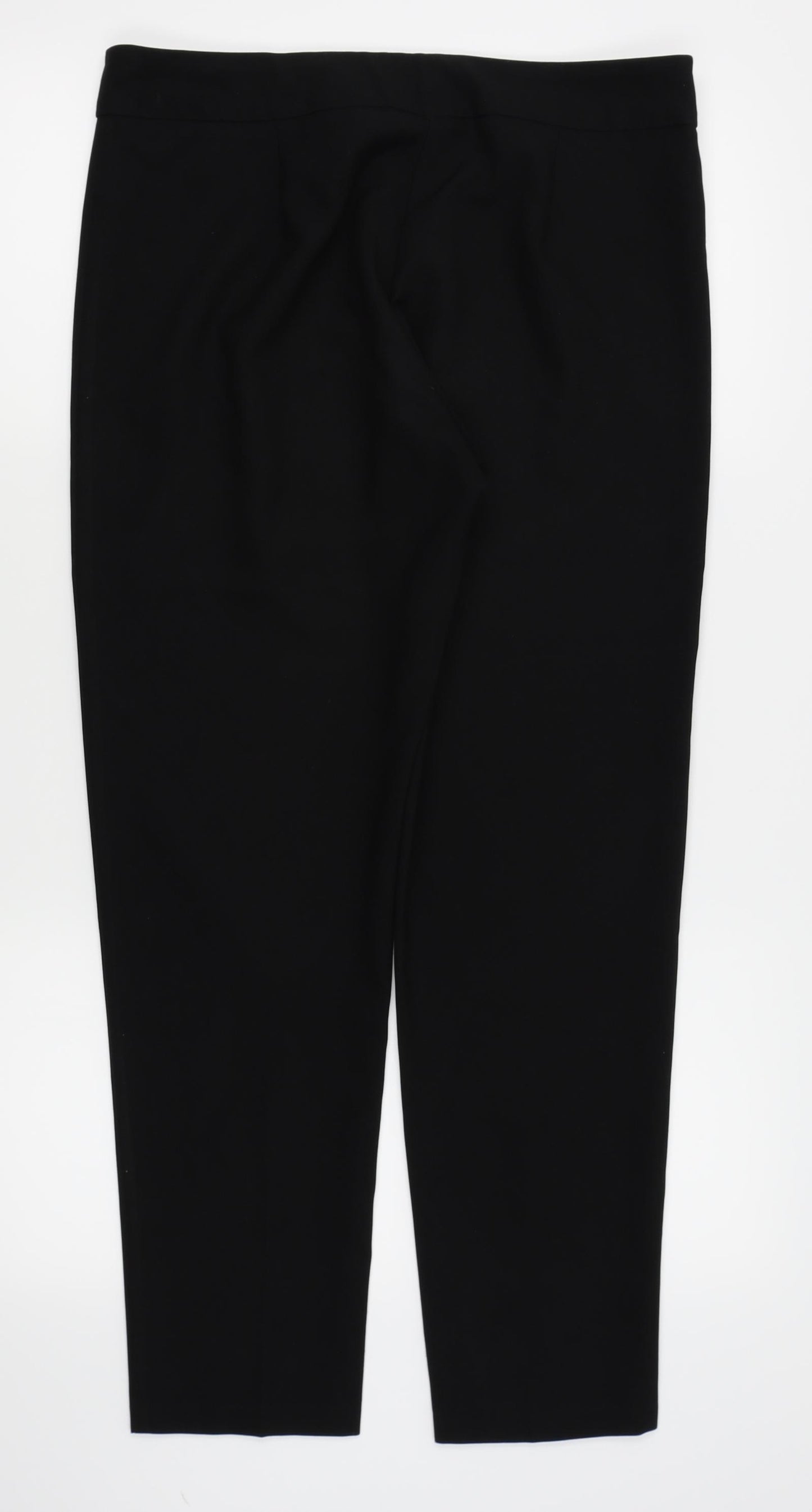 Asda George Womens Black   Trousers  Size 12 L27 in