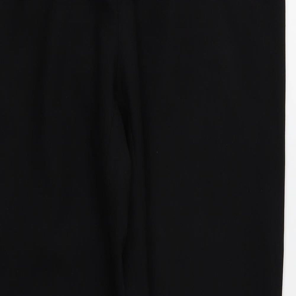 Asda George Womens Black   Trousers  Size 12 L27 in