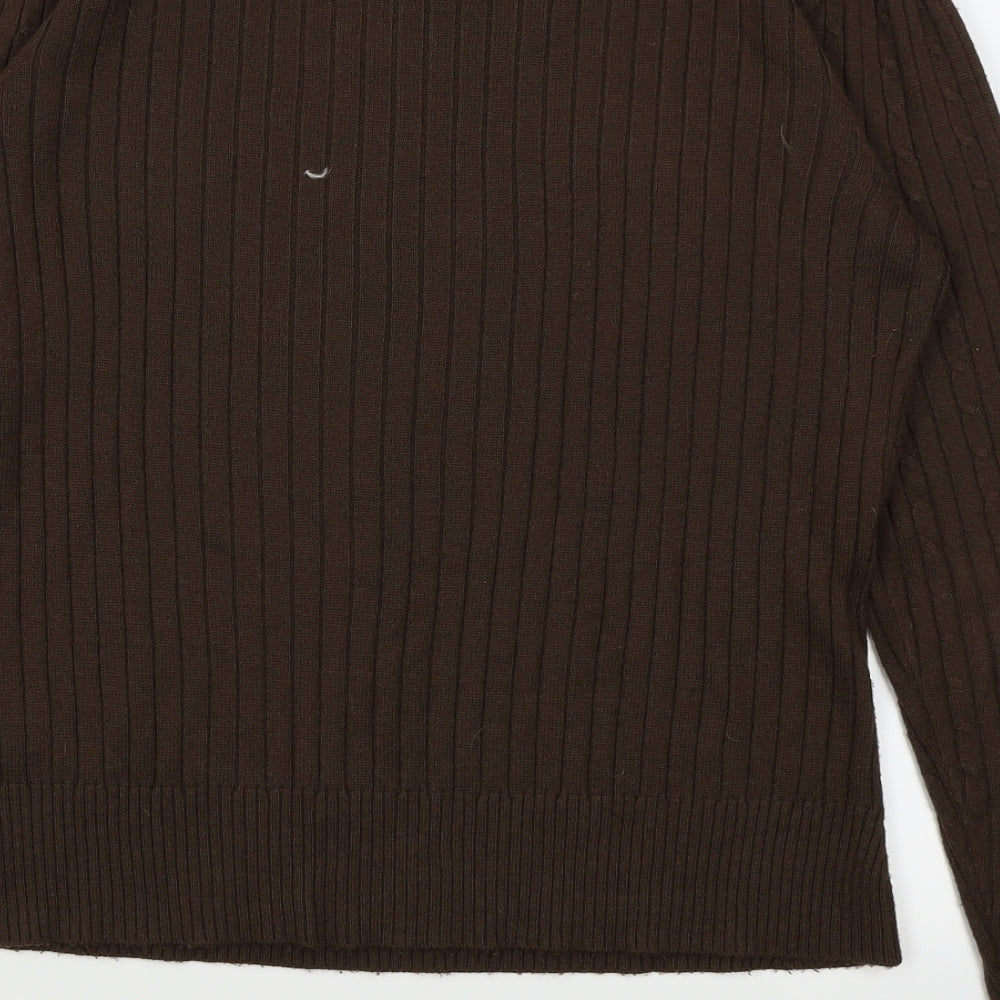 Dorothy Perkins Womens Brown   Pullover Jumper Size 14