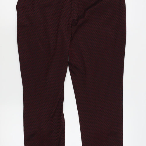 NEXT Womens Purple   Trousers  Size 12 L24 in