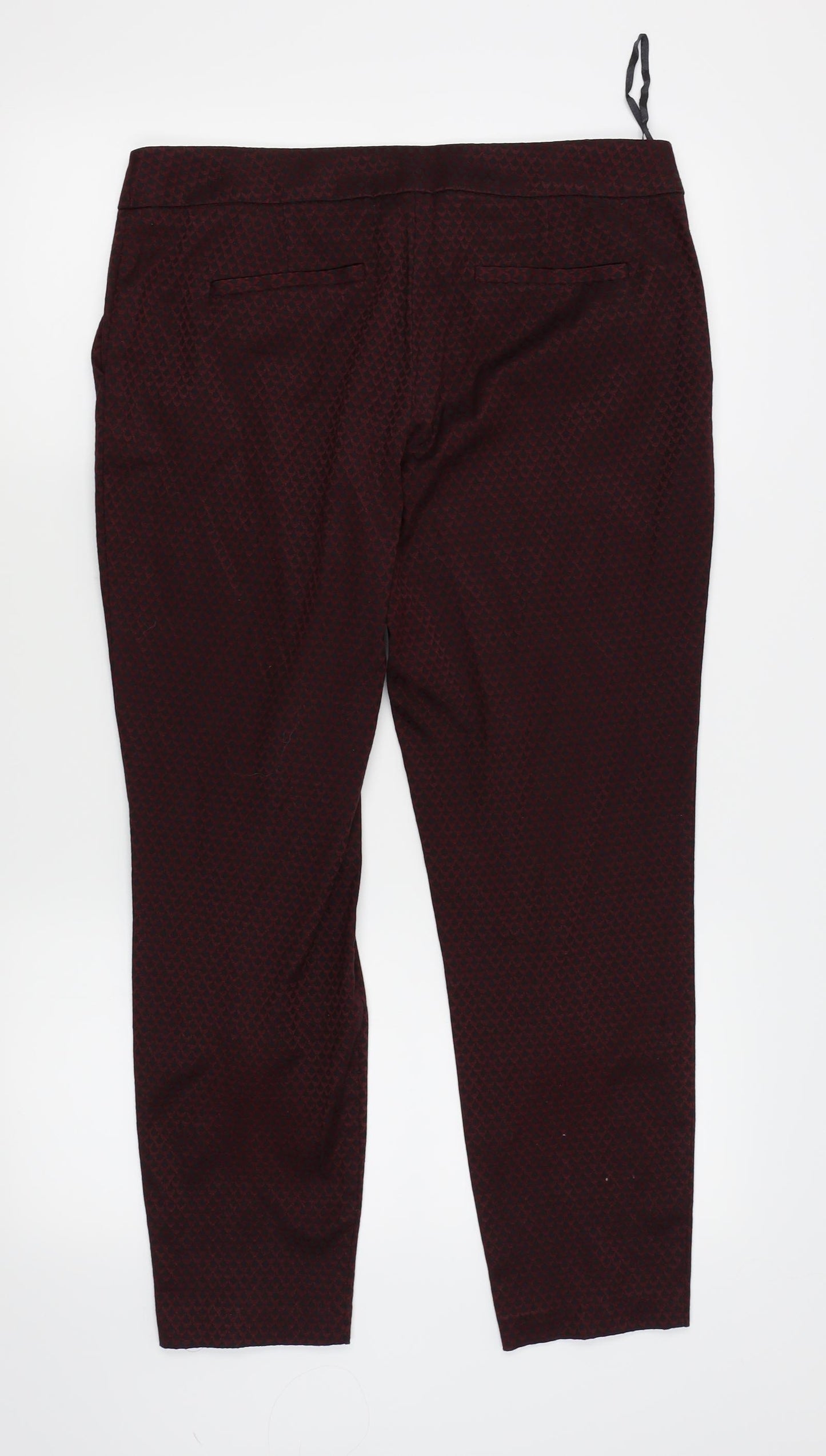 NEXT Womens Purple   Trousers  Size 12 L24 in