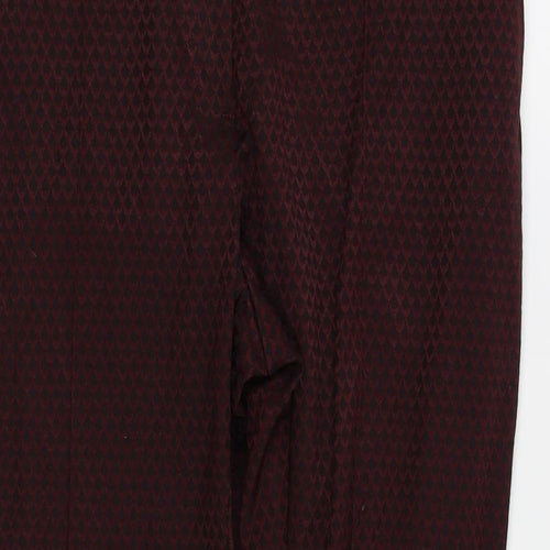 NEXT Womens Purple   Trousers  Size 12 L24 in