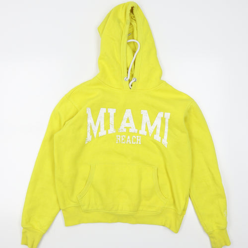 H&M Womens Yellow   Pullover Jumper Size S