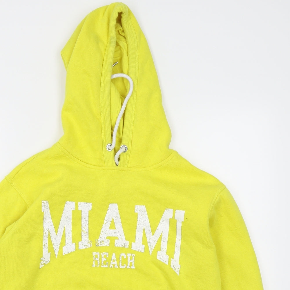 H&M Womens Yellow   Pullover Jumper Size S