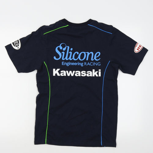 Kawasaki Mens Blue    T-Shirt Size XS