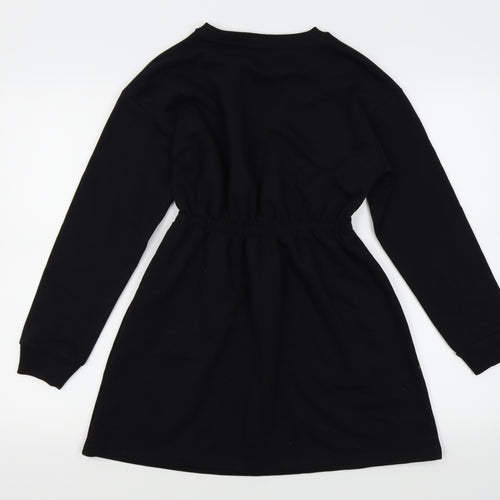 Candy Couture Girls Black   Jumper Dress  Size 11 Years