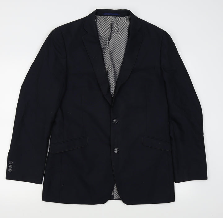 lambrella Mens Blue   Jacket Blazer Size 36