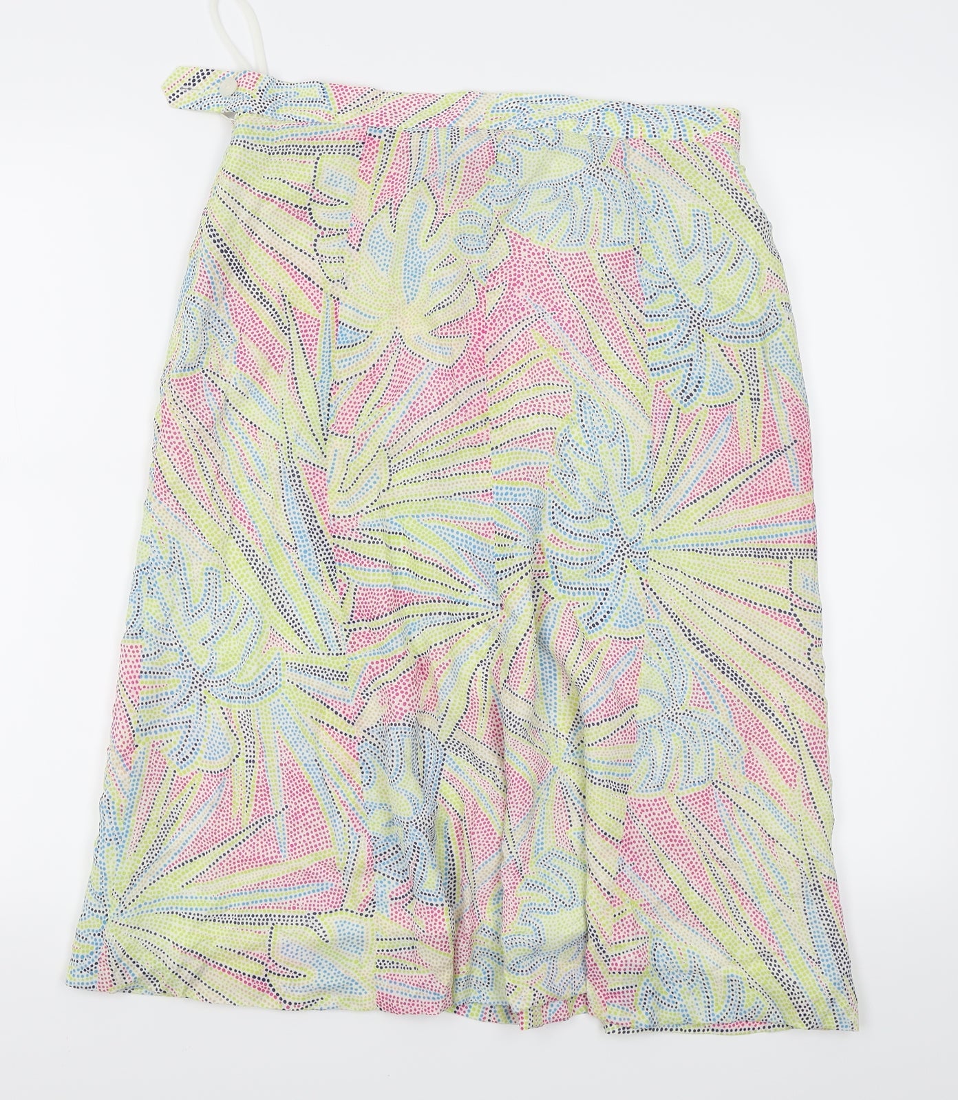 Episode Womens Multicoloured Fair Isle  Flare Skirt Size 10