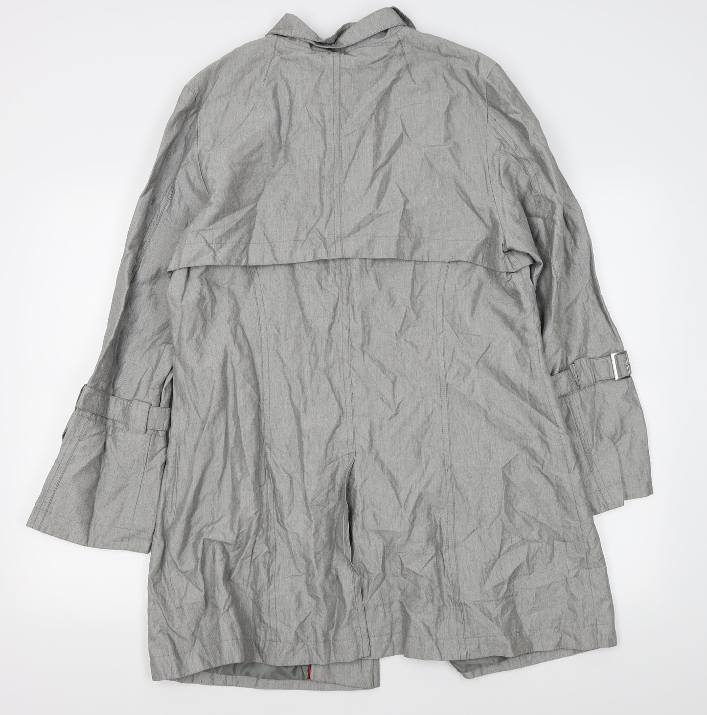loft fashion Womens Grey   Overcoat Coat Size 10