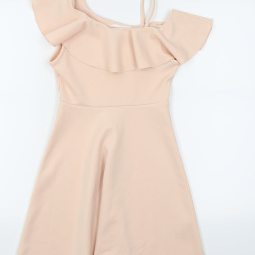 Matalan Girls Pink   Fit & Flare  Size 9 Years