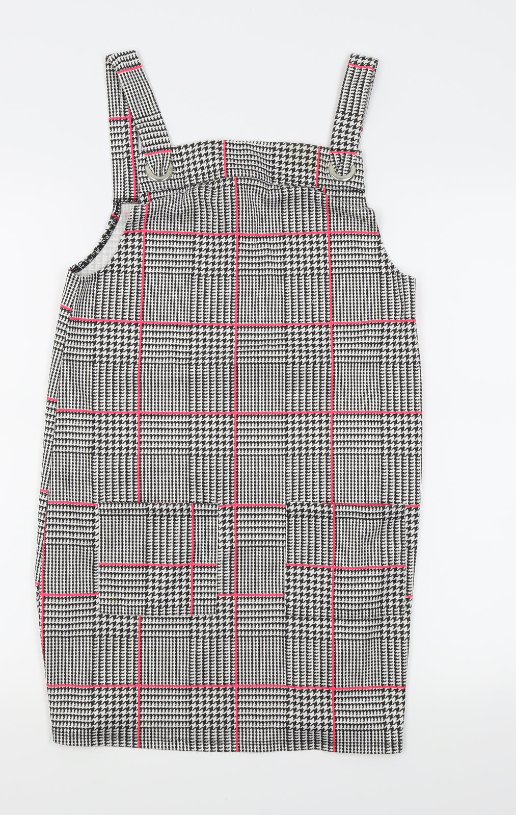 Primark Girls Grey Check  Fit & Flare  Size 12-13 Years
