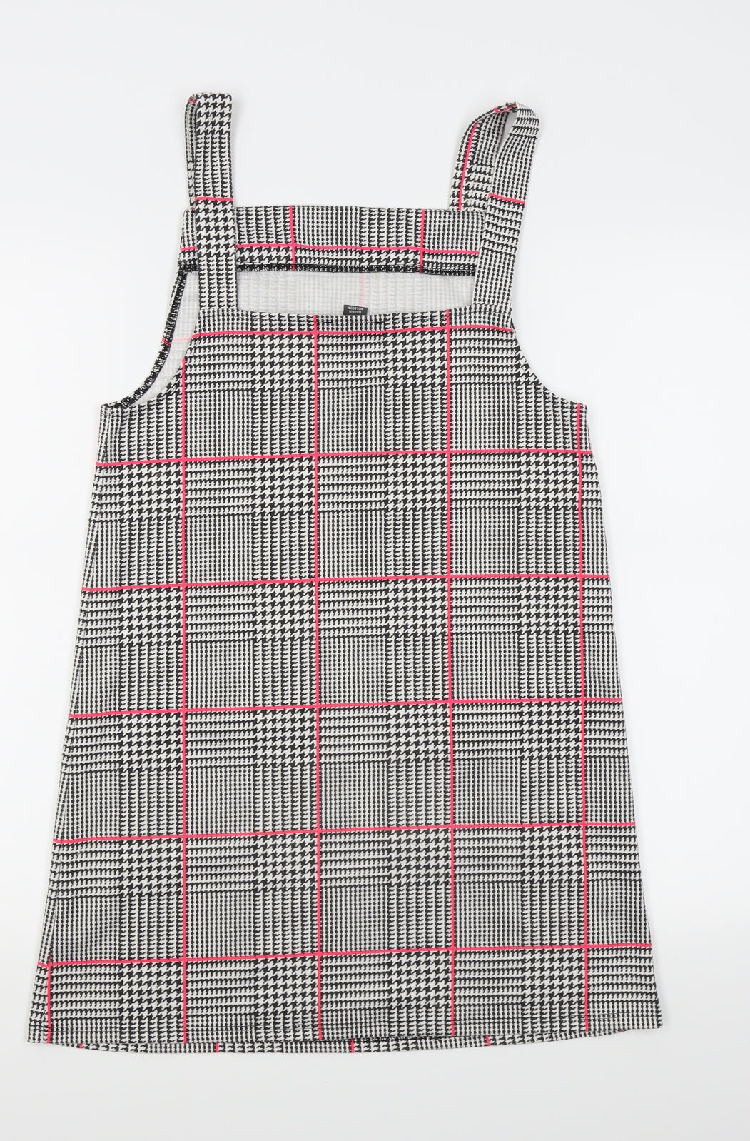 Primark Girls Grey Check  Fit & Flare  Size 12-13 Years