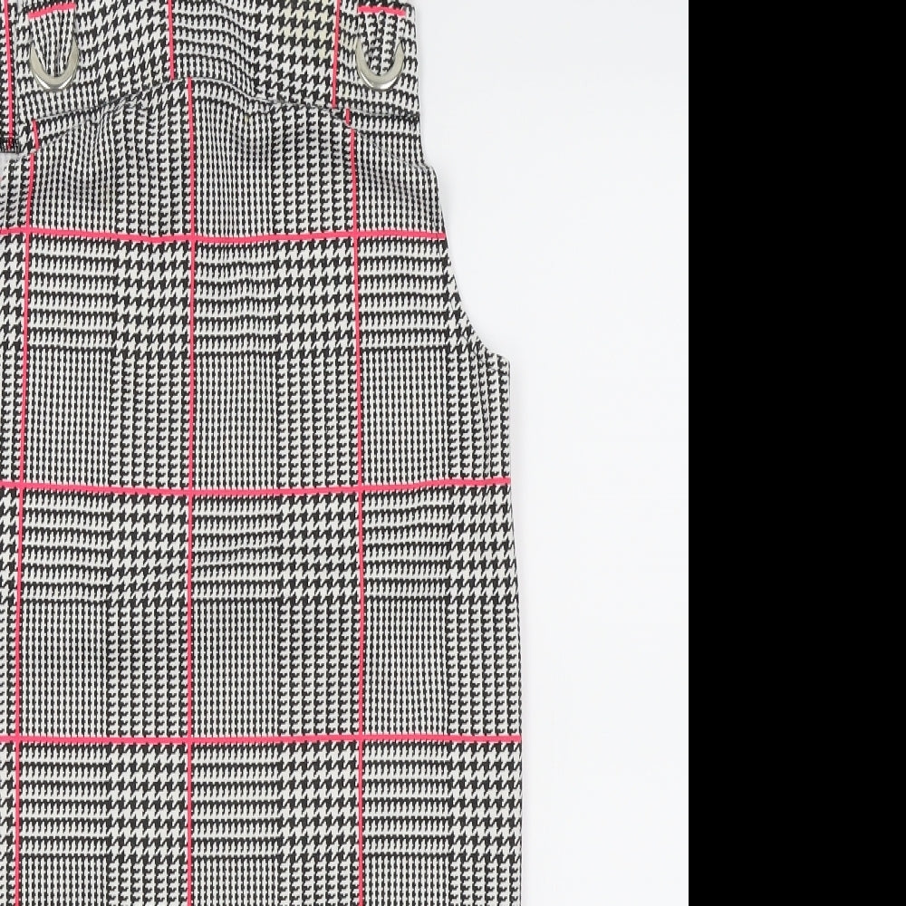 Primark Girls Grey Check  Fit & Flare  Size 12-13 Years