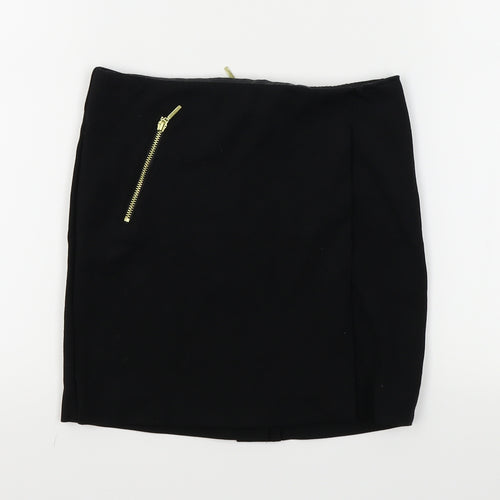 Candy Couture Girls Black   Straight & Pencil Skirt Size 10 Years