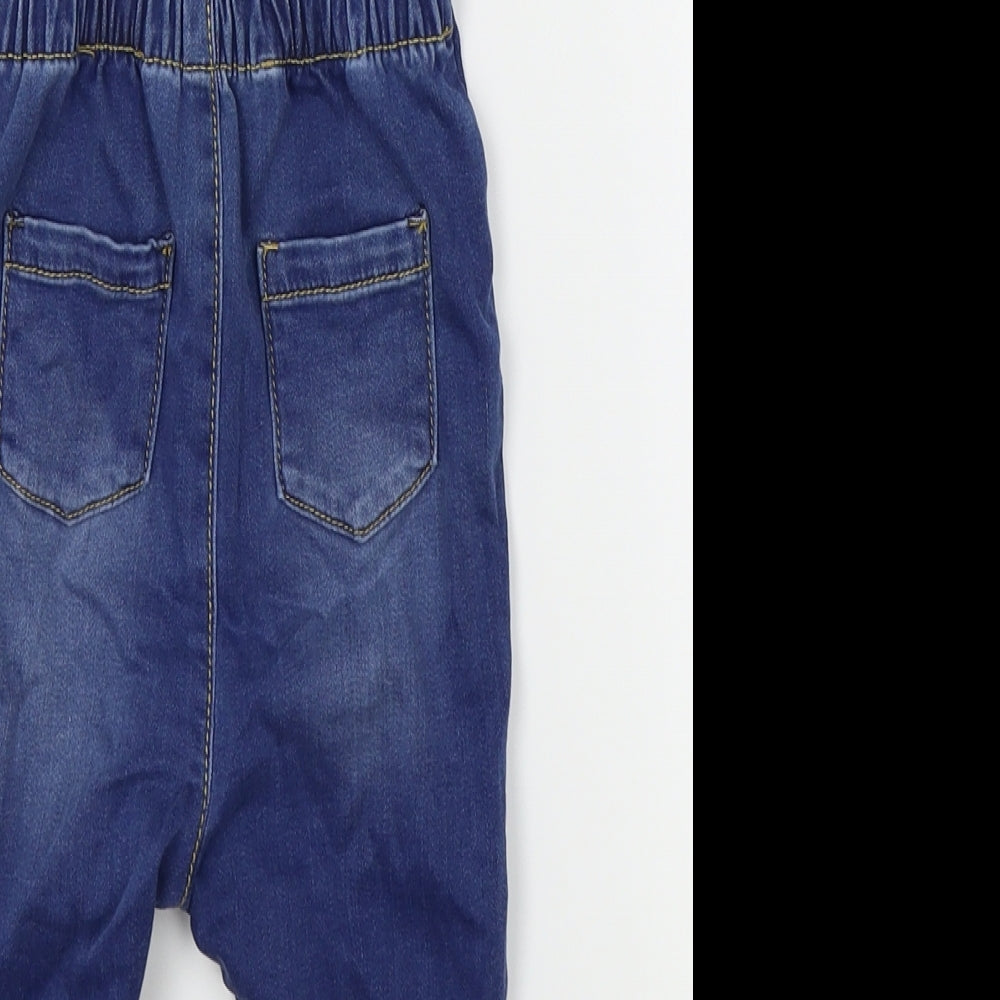 TU Boys Blue   Dungaree One-Piece Size 9-12 Months