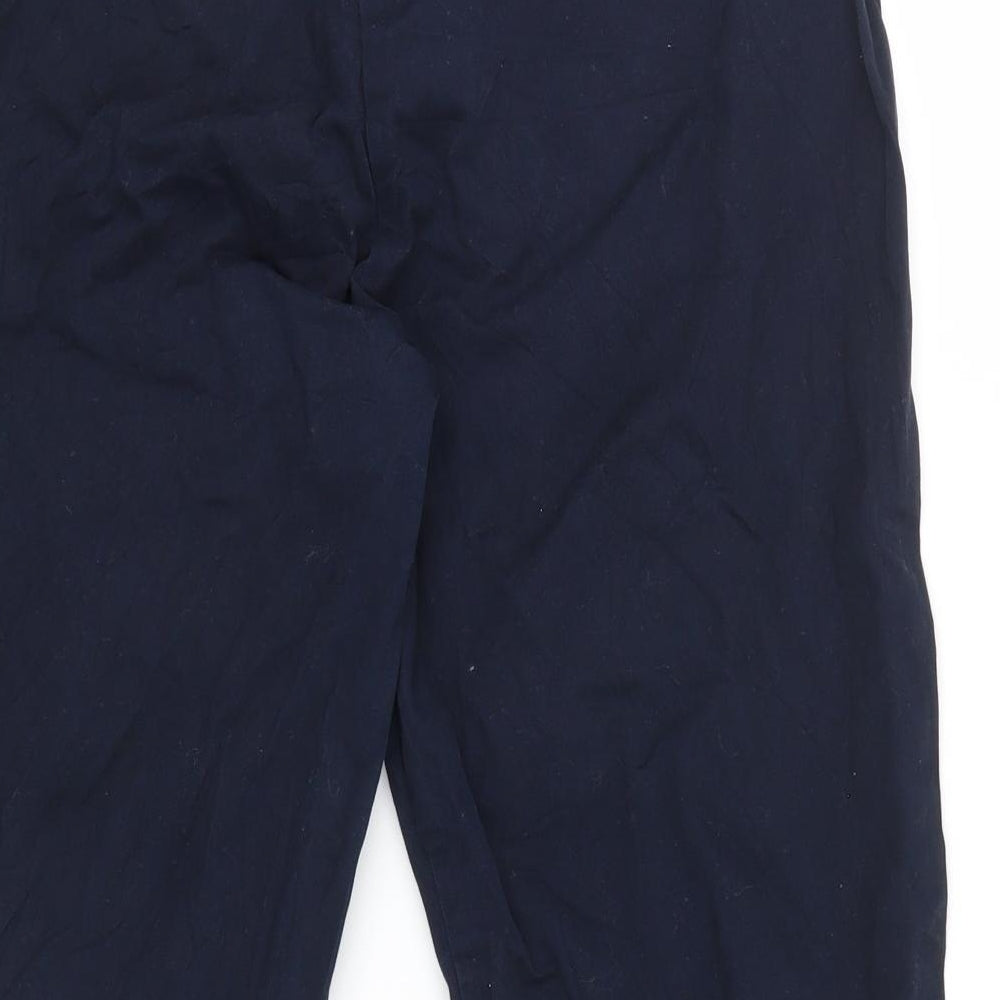 Katrin Womens Blue   Cropped Trousers Size 14 L21 in