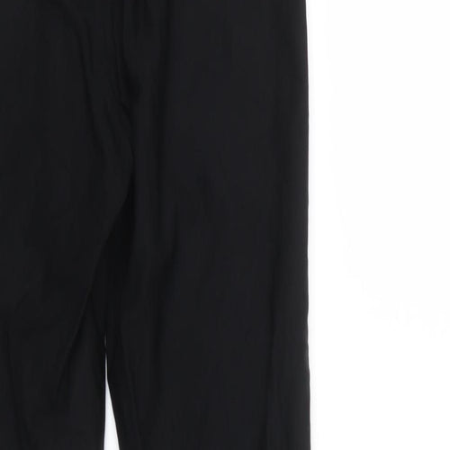Divided Womens Black   Cropped Trousers Size 14 L30 in
