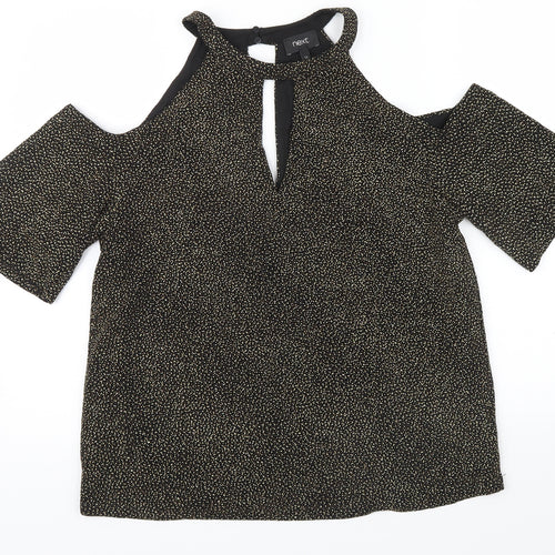 NEXT Womens Gold   Basic T-Shirt Size 14