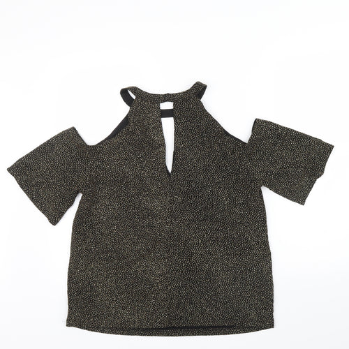 NEXT Womens Gold   Basic T-Shirt Size 14