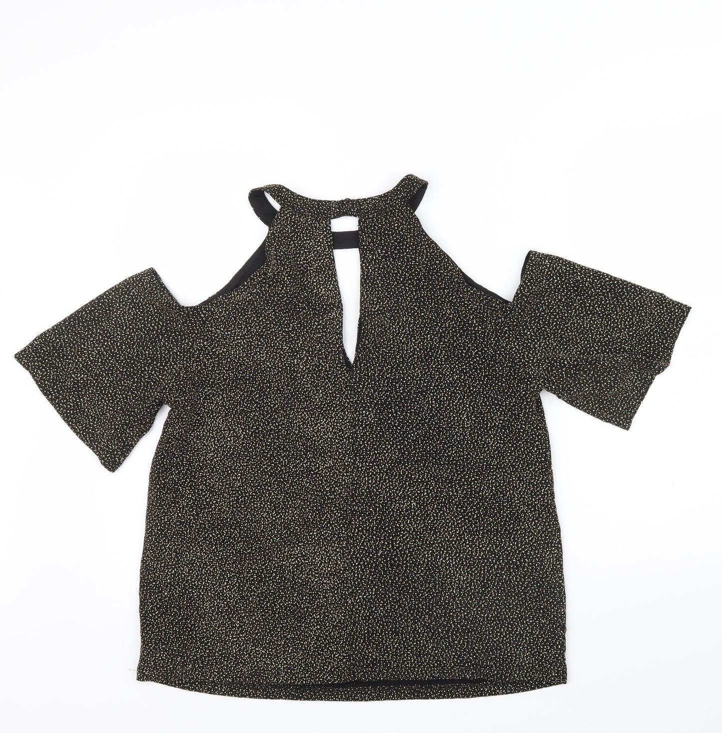 NEXT Womens Gold   Basic T-Shirt Size 14