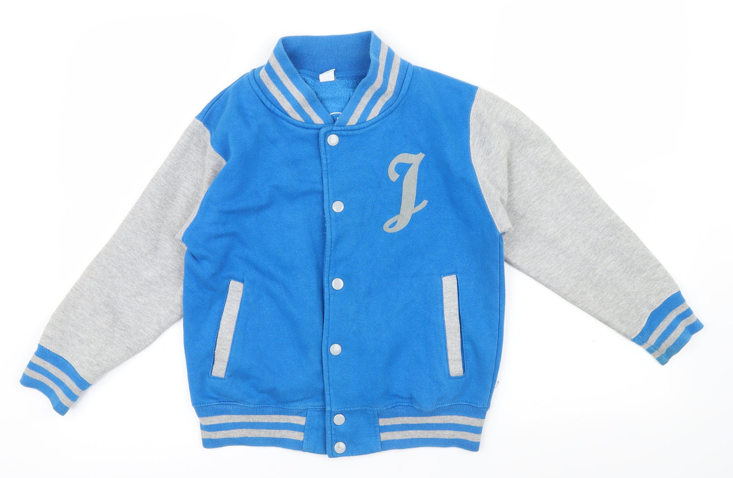 rusks & rebels Boys Blue   Cardigan Jumper Size 7-8 Years  - JACOB
