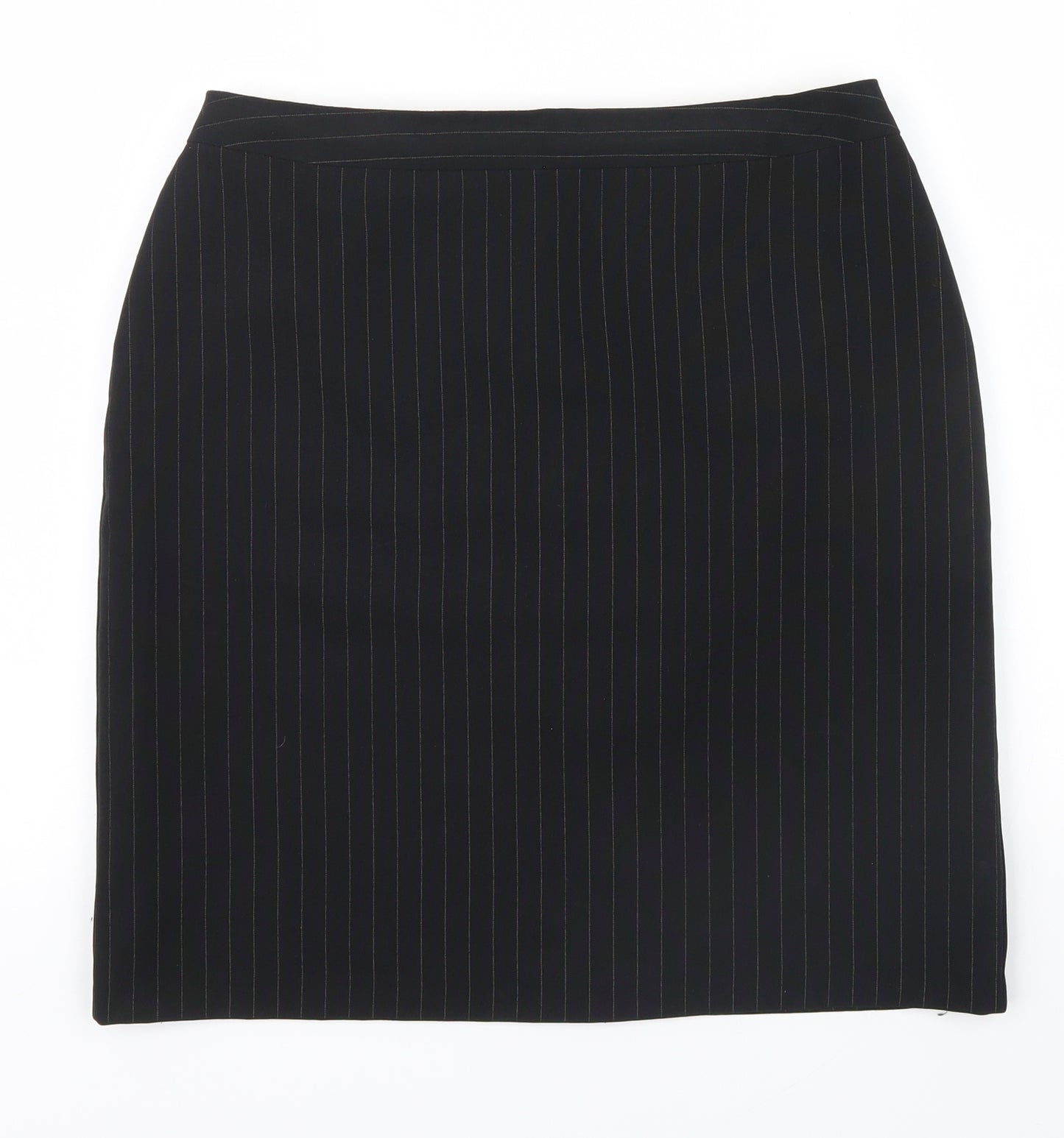Dorothy Perkins Womens Black   A-Line Set Size 12  - pin striped
