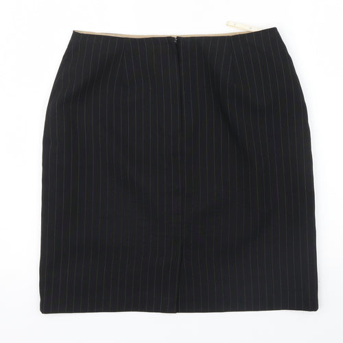 Dorothy Perkins Womens Black   A-Line Set Size 12  - pin striped