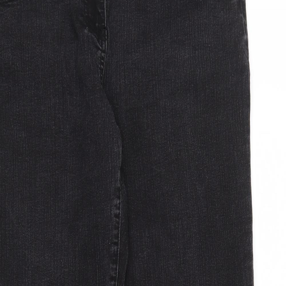 TU Womens Black   Straight Jeans Size 18 L31 in
