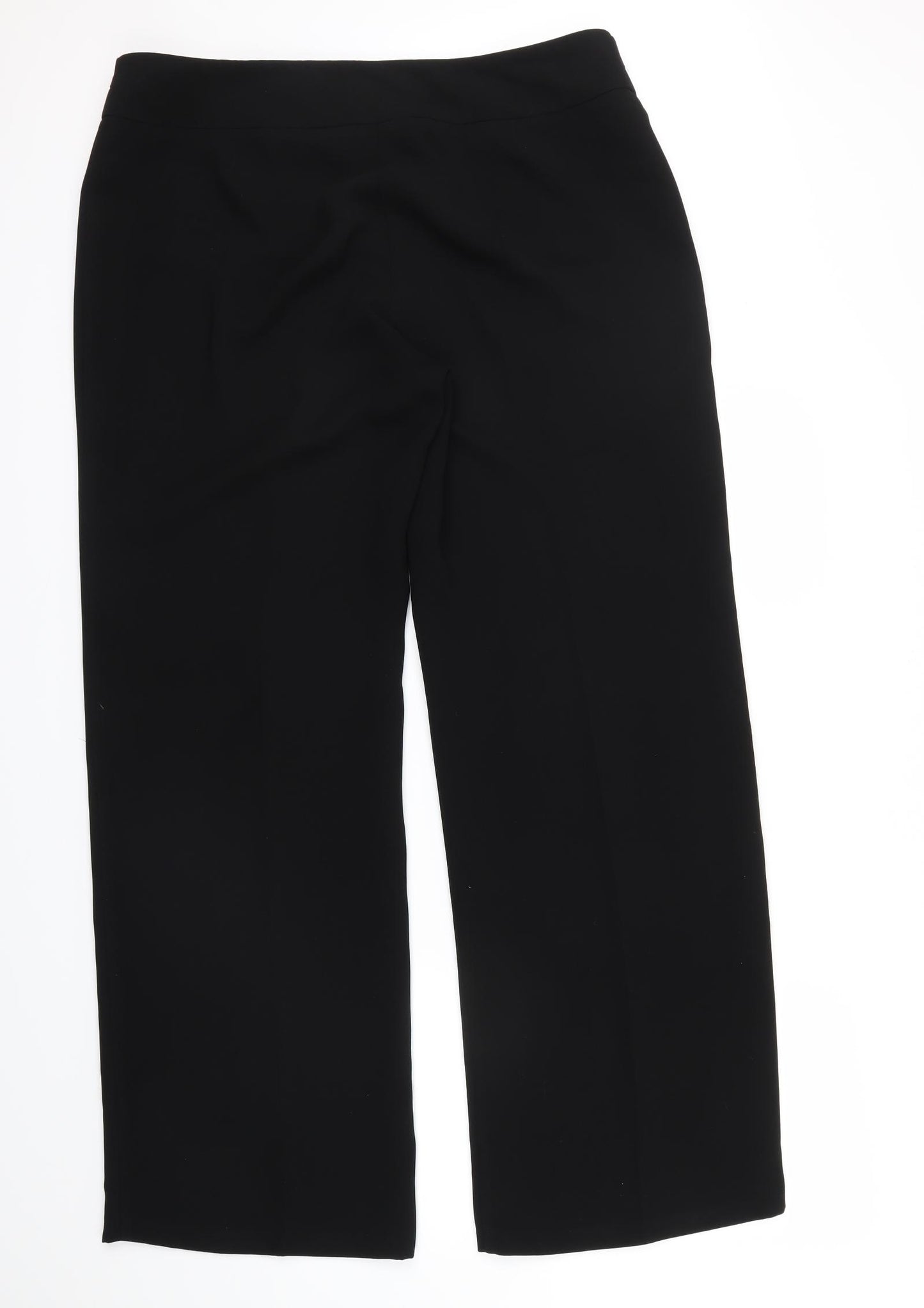 M&S Womens Black   Trousers  Size 18 L31 in