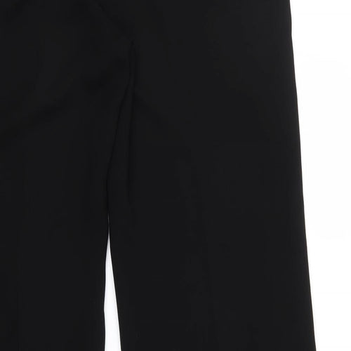 M&S Womens Black   Trousers  Size 18 L31 in
