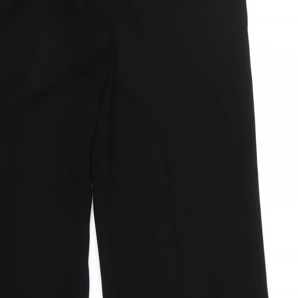 M&S Womens Black   Trousers  Size 18 L31 in