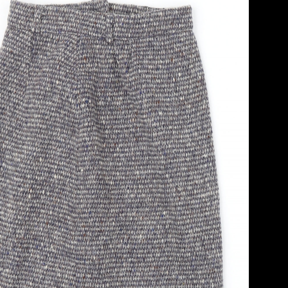 Preworn Womens Ivory   A-Line Skirt Size 14